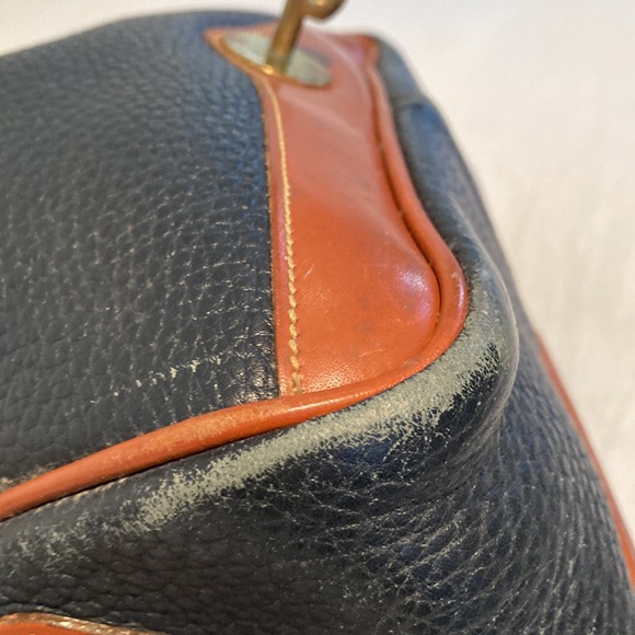 Dooney & Bourke carrier bag blue pebbled leather - Picture 15 of 16